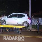 Colisão contra poste deixa condutora ferida e causa apagão no Jardim Coopagro em Toledo