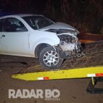 Colisão contra poste deixa condutora ferida e causa apagão no Jardim Coopagro em Toledo