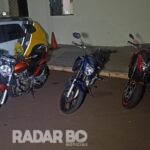 PM apreende três motos com escapamento irregular e retrovisores fora da norma em Toledo