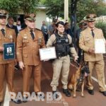 19º BPM de Toledo homenageia Tiradentes em solenidade militar