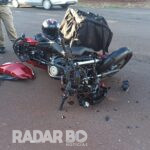 Motociclista fica ferido em colisão com Gol na Vila Industrial em Toledo