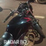 Motociclista fica ferido em colisão com carro no centro de Toledo