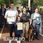 19º BPM de Toledo homenageia Tiradentes em solenidade militar