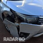 Colisão no centro de Toledo envolve carro de Marechal Rondon e veículo local