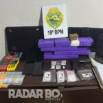 ROTAM estoura ponto de tráfico de drogas com monitoramento por câmeras em Toledo
