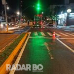 Ônibus com problema mecânico interdita parcialmente a Parigot de Souza perto da rodoviária de Toledo