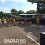 19º BPM de Toledo homenageia Tiradentes em solenidade militar