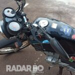 Duas mulheres ficam feridas em colisão entre motos no centro de Toledo