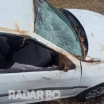 Motorista de Cascavel escapa ileso após capotamento na BR-163 perto de Toledo