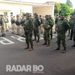 19º BPM de Toledo homenageia Tiradentes em solenidade militar