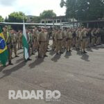 19º BPM de Toledo homenageia Tiradentes em solenidade militar