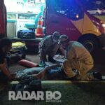 Motociclista de 49 anos sofre fratura no fêmur após colisão na Maripá em Toledo