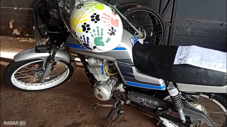 Motociclista foge da PM e é preso em Toledo após manobras perigosas