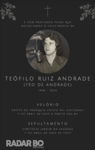 Morre em Toledo o radialista Teo de Andrade