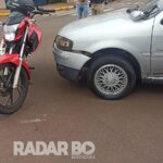 Motociclista fica ferida em colisão com Gol na Vila Industrial em Toledo
