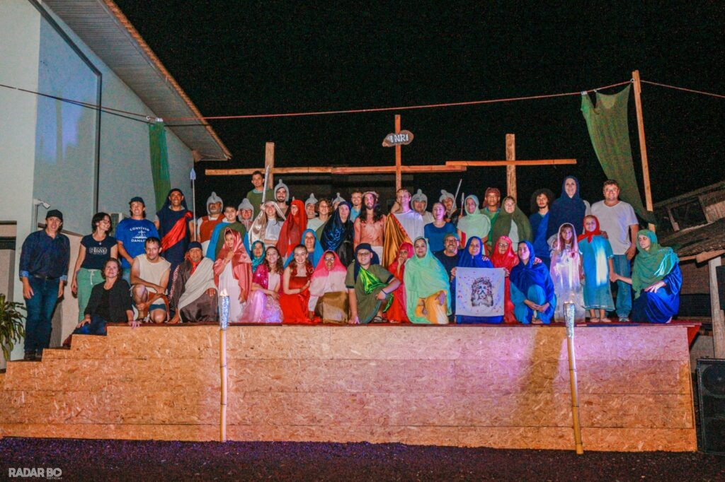 Encenação da Via Sacra será realizada nesta sexta-feira (18) na Paróquia São Francisco de Assis em Toledo