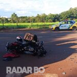 Motociclista fica ferido em colisão com Gol na Vila Industrial em Toledo