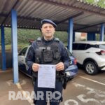 GM Cardoso recebe reconhecimento por 24 anos de serviço e atuação em tentativa de suicídio em Toledo