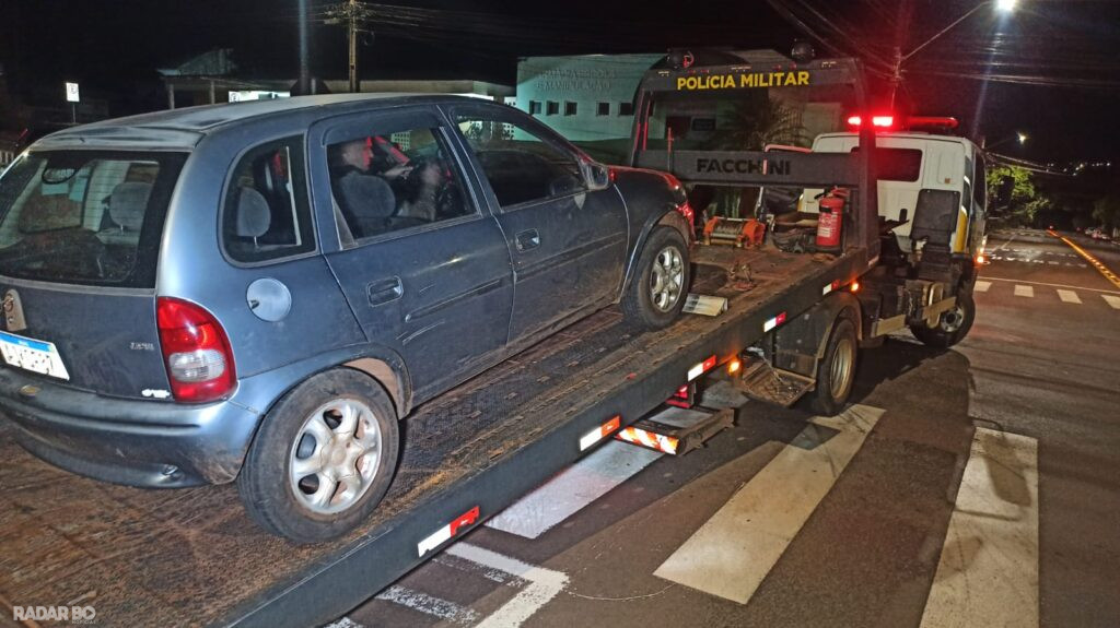Veículo furtado em Marechal Rondon é recuperado em São Pedro do Iguaçu