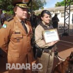 19º BPM de Toledo homenageia Tiradentes em solenidade militar