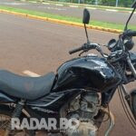 Motociclista fica ferido em colisão na rotatória da Ministro Cirne Lima com a Maripá em Toledo