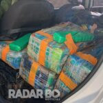 Helicóptero Falcão 13 auxilia na apreensão de Ecosport carregada com maconha entre Toledo e São Pedro