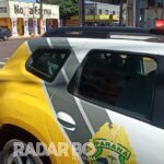 Motociclista fica ferido em colisão frontal com carro na Vila Pioneiro em Toledo