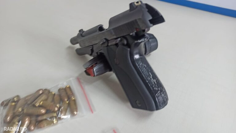 Homem é preso por disparar tiros após discussão em Dez de Maio