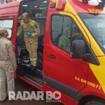 Moto e Nissan Kicks colidem em cruzamento de Toledo