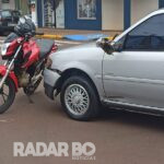 Motociclista fica ferida em colisão com Gol na Vila Industrial em Toledo