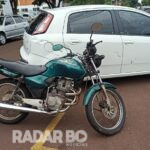 Motociclista fica ferido em colisão com carro que saía de garagem no Jardim Panorama em Toledo