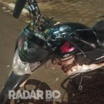 Motociclista fica ferido em colisão com carro no centro de Toledo