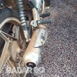 Moto com farol de LED e seta quebrada é apreendida em Toledo