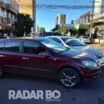 Colisão no centro de Toledo envolve carro de Marechal Rondon e veículo local