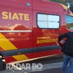 Motociclista fica ferido em colisão com carro no Jardim La Salle em Toledo