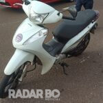 SAMU atende motociclista ferida após acidente na Rua Rui Barbosa em Toledo