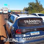 Caminhão, S10 e Ducato se envolvem em engavetamento no Jardim Anápolis em Toledo