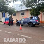 Guarda Municipal prende motociclista por embriaguez após colisão com carro no Jardim Coopagro