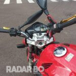 Motociclista fica ferido em acidente com carro perto da Prefeitura de Toledo