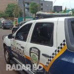 Engavetamento com três carros causa danos materiais no centro de Toledo