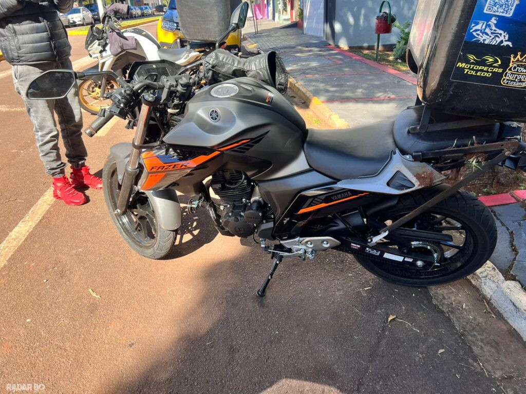 Acidente perto do Horto Florestal em Toledo envolve carro de Tupãssi e motocicleta