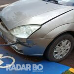 Chevrolet Onix e Ford Fiesta se envolvem em acidente no centro de Toledo