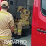 Motociclista fica ferido após colidir contra carro estacionado na saída para Ouro Verde do Oeste