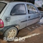 Carro furtado é encontrado abandonado pela Polícia Civil em Toledo