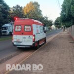 Motociclista fica gravemente ferido em colisão traseira com caminhão em Toledo