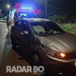 Motorista de Uber sofre mal súbito e colide contra árvore no Pinheirinho, em Toledo