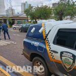 Chevrolet Onix e Ford Fiesta se envolvem em acidente no centro de Toledo