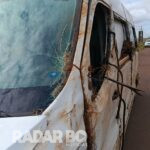 Renault Master tomba na rodovia que liga Toledo a Marechal Cândido Rondon