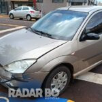 Chevrolet Onix e Ford Fiesta se envolvem em acidente no centro de Toledo