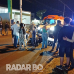 Menino de 12 anos fica ferido após ser atropelado por moto na Avenida Cirne Lima, em Toledo